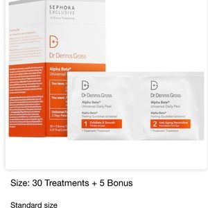 Dr Dennis Gross Alpha Beta universal daily peel treatment New complete